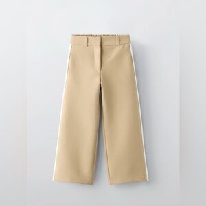 NWT ZARA LITTLE GIRLS PANTS WITH SIDE STRIPE